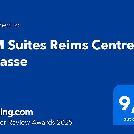 Mm Suites Reims Centre Terasse Buitenkant foto